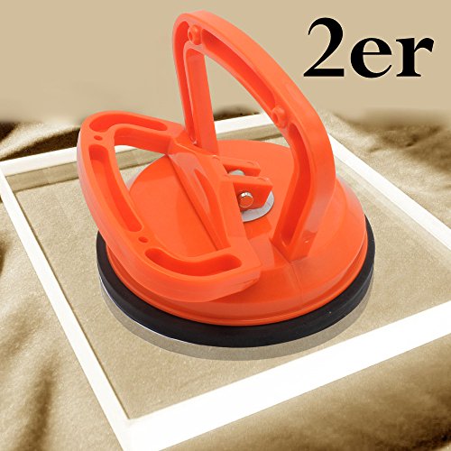 Forever Speed 2x Saugheber Vakuumsauger Gummisauger Glassauger Glasheber Saugnapfhalter 50kg