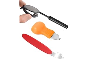 FAST-FX 3 PCS Watch Back Cover Remover Tool Kit, Watch Back Removal Tool Pry,Watch Pry Tool,Watch Cover Case Remover Opener Knife,Watch Back Case Opener Durable ,Watch Back Cover Prying Device Remover Opener