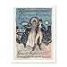 Produktbild Doppelganger33 LTD AD Kunstnerkarneval Fest Paa Fladeby Anno 1800 Large Framed Art Print Poster Wall Decor 18x24 inch Supplied Ready to Hang
