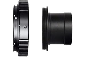 TXYFYP T-Mount Adpter,1.25 Inch For Telescope Microscope T Ring Mount Adapter Set Camera Accessories