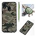 Produktbild Für Huawei P20 lite,Hülle für Huawei P20 lite Tropical Military Armee Grün Militär Muster Weiche Camouflage TPU Silikon Schwarz Abdeckung Schutzhülle Blickdicht Tarnung Dünn,SKYXD Robuste Rückschale aus Kunststoff für Huawei P20 lite
