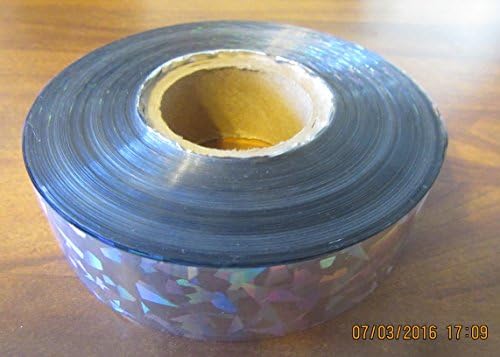 Gardenstuff Bird Scare Tape Holographic 500 Feet X 1 1/4 Inch 500' X 1 1/4"