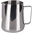 OAHU Milk Frothing Pitcher, Frothing Pitcher, Coffee Pitcher Perfect for Espresso Machines, Stainless Steel Milk Frother Cup for Latte Art(12oz/340ml).