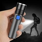 Hobimtek HT-015 Mini Profesyonel Ultra G&uuml;&ccedil;l&uuml; T6 Led Zoom lu El Feneri