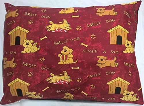 LARGE-37-x-27-Dog-Bed-Pillow-Cover-Washable-Cover-Removable-ZIP-Random-Colors-PET-CUSHION-COVERS-only