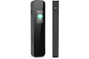 CURBOOM Small Recording Device, Rechargeable Digital Voice Recorder 8GB, Portable Hd Audio Recording Device, with Mp3 Player and Voice Control, Applicable to Meetings, Interviews, Teaching