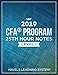 Produktbild 2019 CFA Level 1 - 25th HOUR NOTES: Summarize most vital concepts for each Topic - Covers entire syllabus