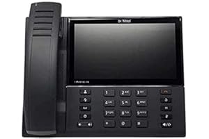 MITEL MIVOICE 6940 TELÃ‰FONO IP Negro Terminal INALÁMBRICO LCD WiFi