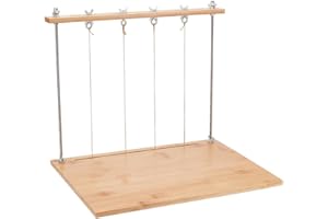 BENECREAT Juego de encuadernación de encuadernación, juego de encuadernación de madera, rectángulo, herramientas de encuadernación para libros hechos a mano, encuadernación de libros DIY