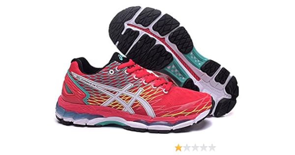 asics gel nimbus 18 donna rosso