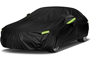 SAILNOVO Car Cover Sedan Cover Waterproof/Windproof/Dustproof/Scratch Resistant Outdoor UV Protection Full Car Covers
