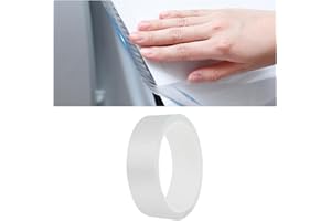 Adunsiaoto Auto Schwellerschutz, Auto Stoßstange Schutz, K3d Auto Schutz Band, Autos Anti-Kratz-Aufkleber, Universelle Selbstklebende Autoschutz, Universelle Anti-Kratz-Band Für Autos(Transparent)