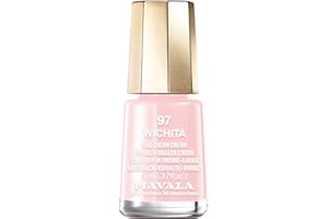 MAVALA - Mini Colors 5 ml, Esmalte de Uñas Pequeño, Color Rosa Claro Wichita 97, Minimiza la Evaporación, Formulados con Ingredientes Seleccionados, Práctico para Llevar