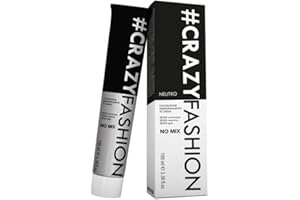 CAPELLO POINT Crazy Fashion, Colorazione Semipermanente in Crema, Senza Ammoniaca, Resorcina e PPD, Durata da 6 a 8 Shampoo, Tinta per Capelli Temporanea, Colore Neutro, 100 ml