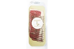 FOIE GRAS LUXE Magret de canard séché tranché frais - 90g Prêt à Déguster - Origine 100% France Landes sous-vide - Apéritif - Gastronomique - Sans Conservateurs, Sans Additifs, Sans OGM