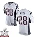 Produktbild 28 James White Trikot 2017 Super Bowl LI New England Patriots Jersey Mens White Size 48