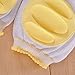 Meta-U Baby Toddler Crawling Knee Pad (Yellow)