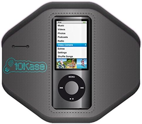 10kase Armband for iPod Nano 1st (1G), 2nd (2G), 4th (4G) &amp; 5th (5G) Generation (Small (arm size 24-30cm))