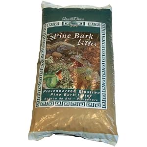 Namiba Terra 0145 Pine Bark Litter, Pinienborken Einstreu small 08- 16 mm, 20 Liter