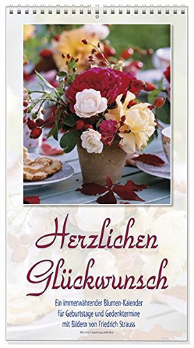 Herzlichen Glückwunsch: Immerwährender Kalender