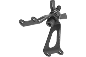 RiToEasysports RC Car Spare Wheel Rack, 1/10 Simulation,RC Rear Spare Tyre Tire Bracket Wheel Holder DIY RC Car Accessory Fit for Axial SCX10 D90 RC Crawler Car