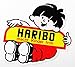 Produktbild Haribo - Alter Aufkleber aus den 80er oder 90er - 108 x 112 mm