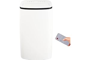 JUNG AIR TK08 mobile Klimaanlage mit Fernbedienung, 4,7 KW, 16000BTU, 60dB, 24h-Timer, Entfeuchtungsfunktion, Klimagerät Mobil mit Abluftschlauch, Energieklasse A, 160m³ Raum Kühlung