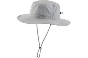 Magracy Men UPF 50+ Sun Hat Wide Brim UV Protection Safari Hat Water Repellent Boonie Hat
