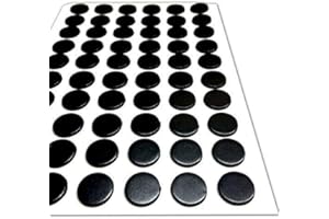 The Magnet Shop® - Magnesy samoprzylepne - punkty magnetyczne - średnica 12,5 mm [grubość 1,5 mm] opakowanie 60 szt.