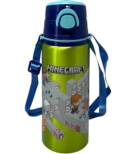 Bouteille D'Eau Miraculous Ladybug Tritan 430ml - Gourde Enfant Avec Paille Et Couvercle Bleu