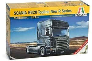 Italeri - I3858 - Maquette - Voiture et Camion - Scania R620 V8 Série R - Echelle 1:24