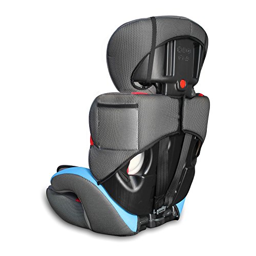 Babyfield – Blauer Kindersitz für Kinder der Normgruppen 1-3 – Sicherheitskindersitz von 9 bis 36 kg - 2