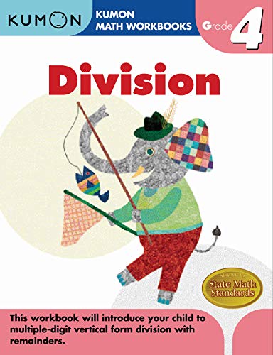Division Grade 4 (Kumon Math Workbooks)