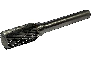 CNC QUALITÄT CNC, fresa in metallo duro, Ø 8-12 mm, forma a cilindro, fresa dentata a croce per sbavare (metallo duro, 8 mm)