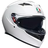 AGV K3 Motorcycle Helmet Enclosed Helmet Mono White XL