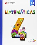  Matemáticas 4. Libro 1, 2 y 3. (Aula Activa)