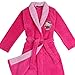 BXT Children's Lovely Cartoon Bathrobe Coral Fleece Baby Dressing Gown Boys & Girls Coral Velvet Winter Night Robes Kids Bath Towel