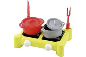 Ecoiffier Toys - 602 - Garni Kocher für Kinder 100% Chef - 7-teilig - ab 18 Monaten - Made in France
