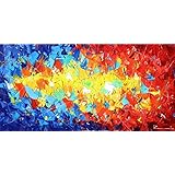 Malerei Wandbild Acryl Gemälde abstrakt Zenic modern