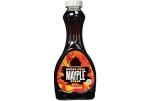 Mayple Syrup by Puresweet 355ml, 100% Natural Sugar Free Maple Syrup Alternative, Great Taste, Gluten Free, Vegan.