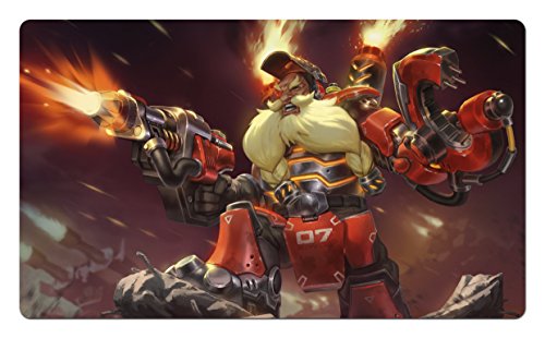 Alfombrilla / Gamepad OVERWATCH FAN - El Baúl Gráfico (Torbjorn)