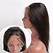 Sunwell 360 Lace Frontal Band Closure 6A Brazilian Straight with Natural Hairline for Black Women Natural Color 12"