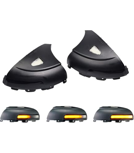 Clignotants Dynamiques LED Pour VW Tiguan MK1/Sharan - Jaune, Installation Directe