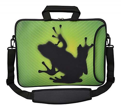 MySleeveDesign - Bolso Bandolera de Neopreno Funda Universal para Ordenadores portátiles de 15,6