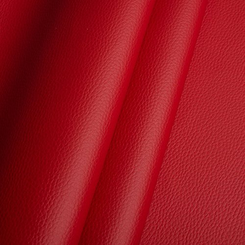 Exklusives Kunstleder - Meterware (Rot)