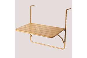 SKLUM Table de Jardin rectangulaire Suspendue et Pliante (70x45,5 cm) Janti Moutarde