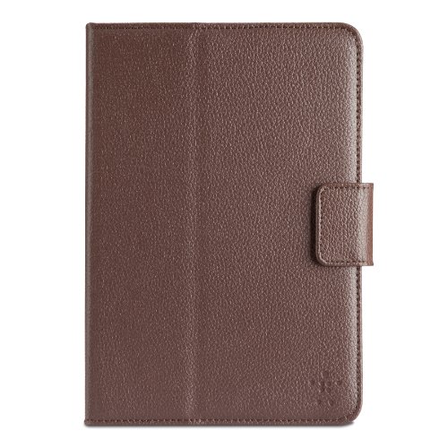 Belkin Leather Verve Tab Folio  Standfunktion  magnetverschluss  Auto on off  geeignet f  r Apple iPad mini  braun