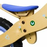 HUDORA Robustes Kinder Laufrad Holzlaufrad Fahrrad joey Flitzkidz unisex 12 Zoll - 4