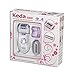 XINCARE 2 in 1 Rechargeable Women Epilator Electric Depilation Remover Hair Removal Lady Shaving For Bikini Line Face Leg Body Trimmer Shaver - Purple