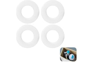 BAKEWHIZ 4 juntas de campana elevadora para Geberit n.º 816.418.00.1 para cisterna, junta de repuesto para válvula de repuesto, compatible con cisternas Geberit, junta plana, elevador, anillo de sellado para